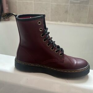 Zavala Doc Marten’s (burgundy)